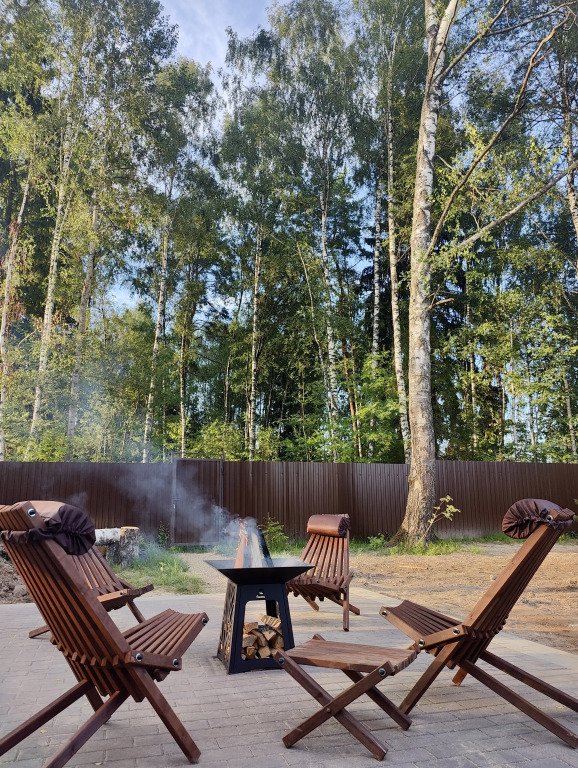 Частный дом Уютный с 3 спальнями и чаном рядом с лесом, Московская область: фото 5