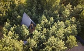 Двухместное шале Стандарт двуспальная кровать, Коттедж Кусочек рая в соснах, Раменский район