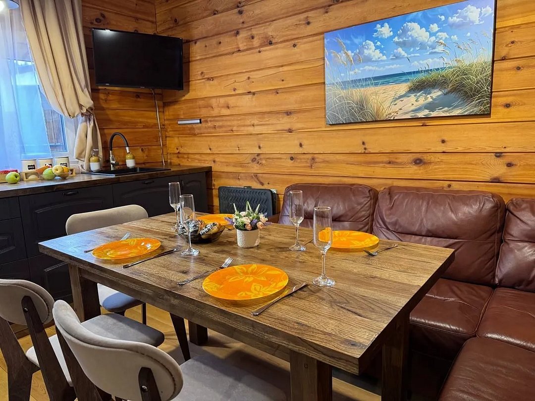 Коттедж 4-местный 2-комнатный | Yousinn (Теплый вечерок), Новосибирская область