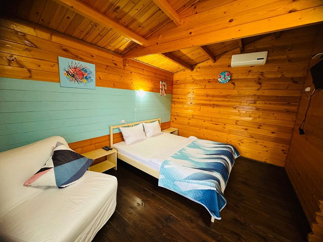 Коттедж 3-местный 1-комнатный