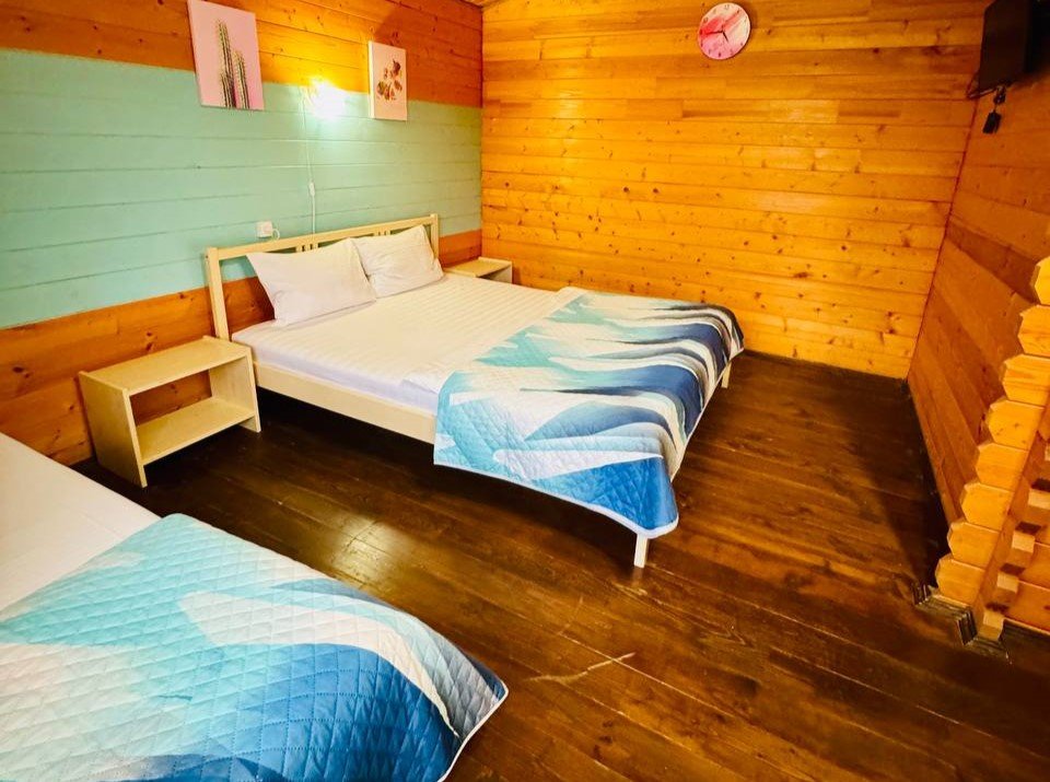 Коттедж 3-местный 1-комнатный