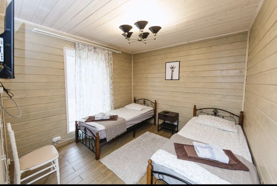 Коттедж 6-местный 2-комнатный