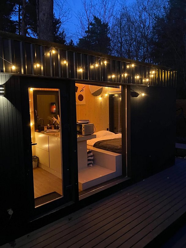 Домик 2-комнатный 1-комнатный (с купелью)