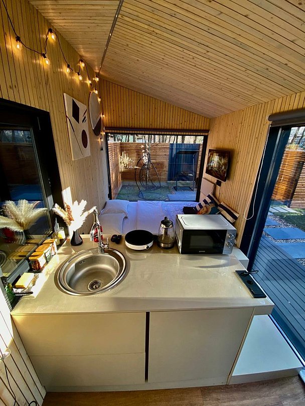 Домик 2-комнатный 1-комнатный (с купелью)