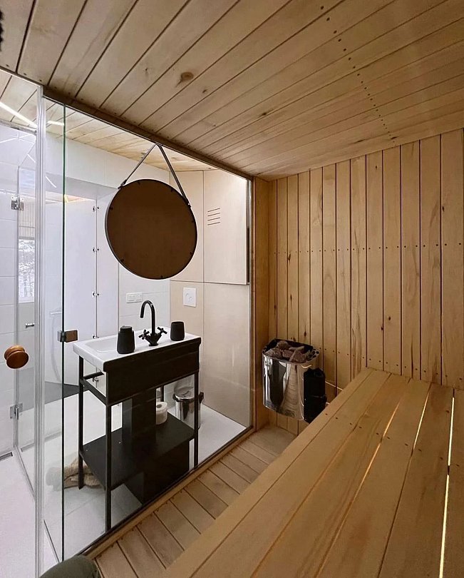 Домик 2-комнатный 1-комнатный (с купелью)