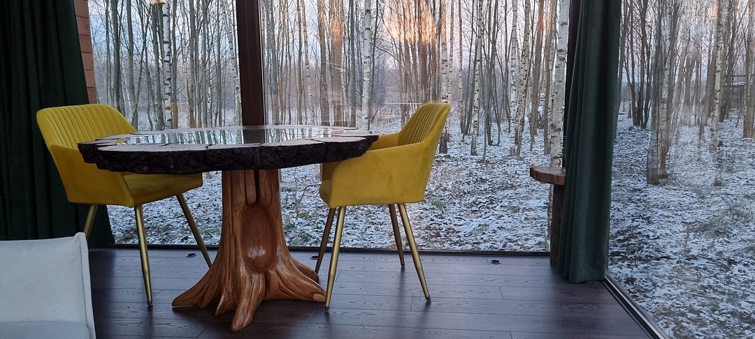 Дом 2-местнвй 1-комнатный (стеклянный)