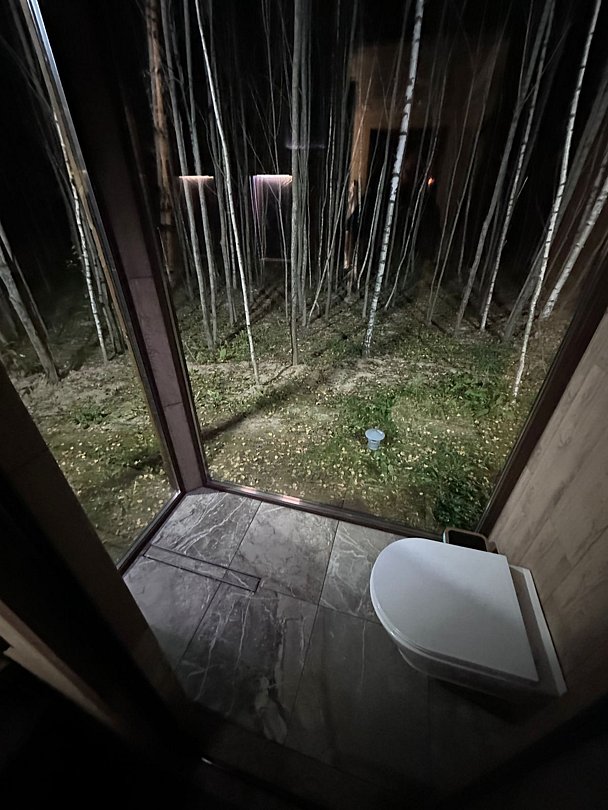 Дом 2-местнвй 1-комнатный (стеклянный)