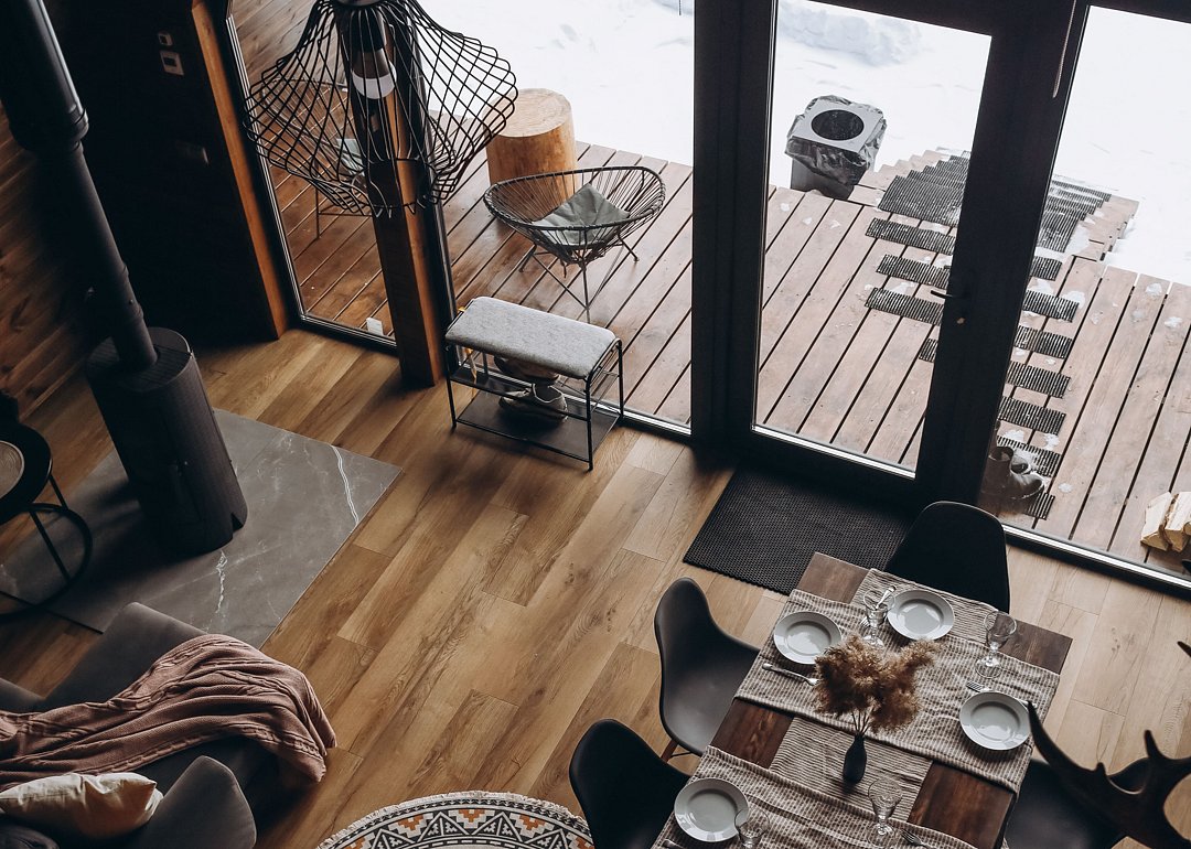 А-фрейм 6-местный 3-комнатный