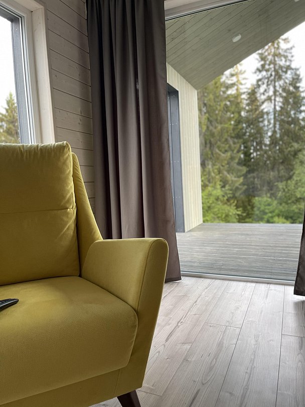 Коттедж 4-местный 1-комнатный №1