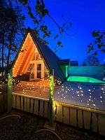 Коттедж Luxury с красивым видом из окна, Частный дом A-frame DubHouse, Ленинский район