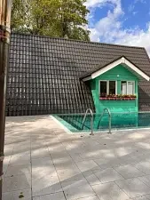 Бассейн — Коттедж «Частный дом A-frame DubHouse», Ленинский район