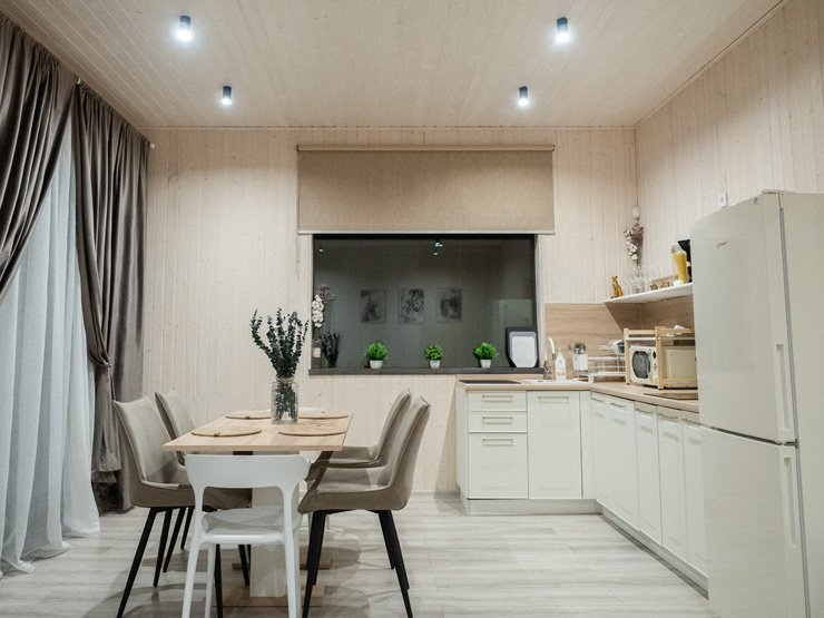 Коттедж 4-местный 2-комнатный (Ель)