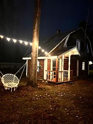 Частный дом бревенчатый на Карельском перешейке