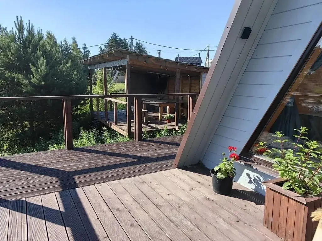 Частный дом A-frame с сауной у Игоры, Ленинградская область: фото 3