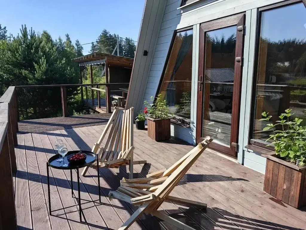 Частный дом A-frame с сауной у Игоры, Ленинградская область: фото 4