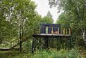 Дом на дереве с панорамным окном и террасой, Глэмпинг Ива СПА, село Новое Павшино