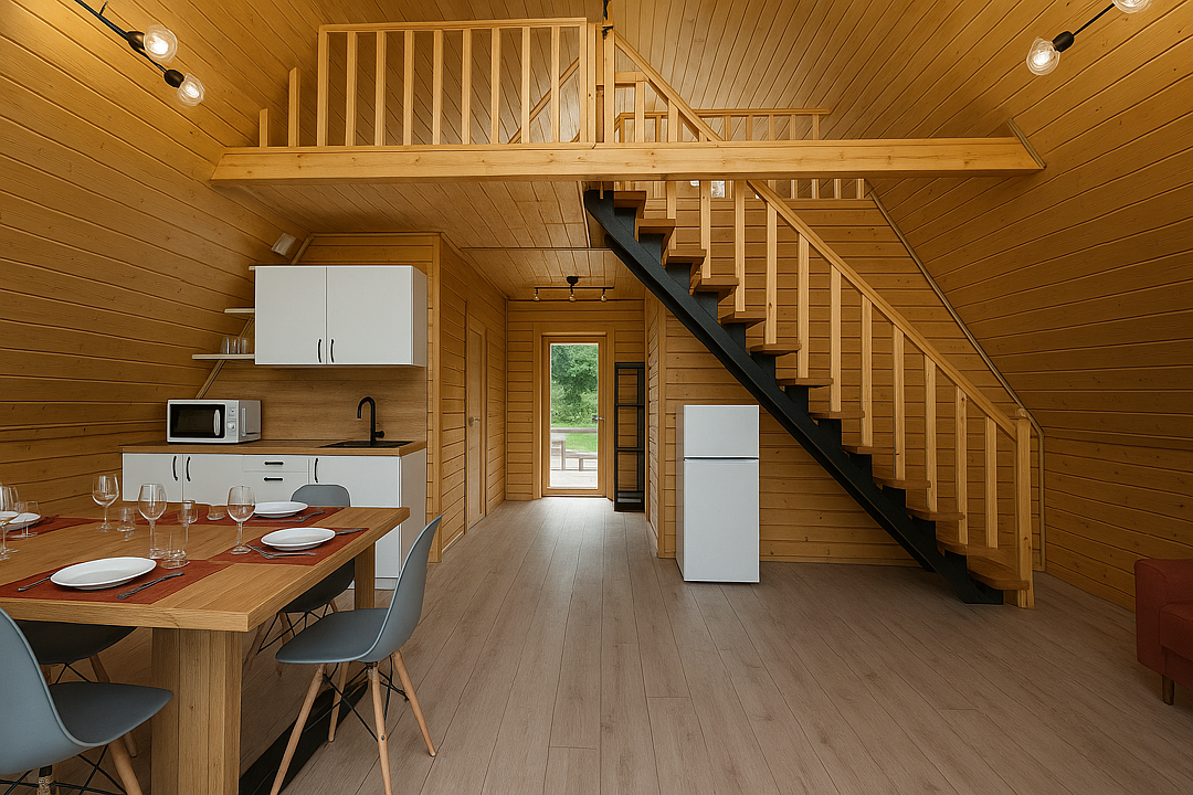 Афрейм 4-местный 2-комнатный (№4)