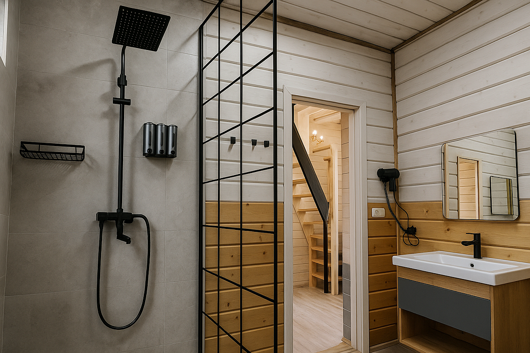 Афрейм 4-местный 2-комнатный (№5)