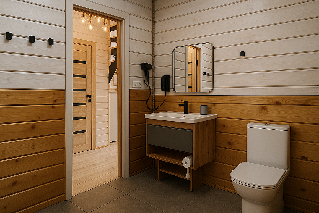 Афрейм 4-местный 2-комнатный (№5)