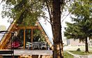 Афрейм 6-местный Треугольный, Глэмпинг Klever House Лехтуси, Лехтуси Парк