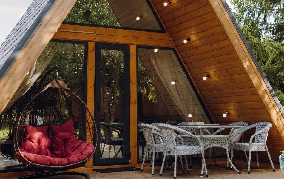 Афрейм 6-местный 1-комнатный (Треугольный)