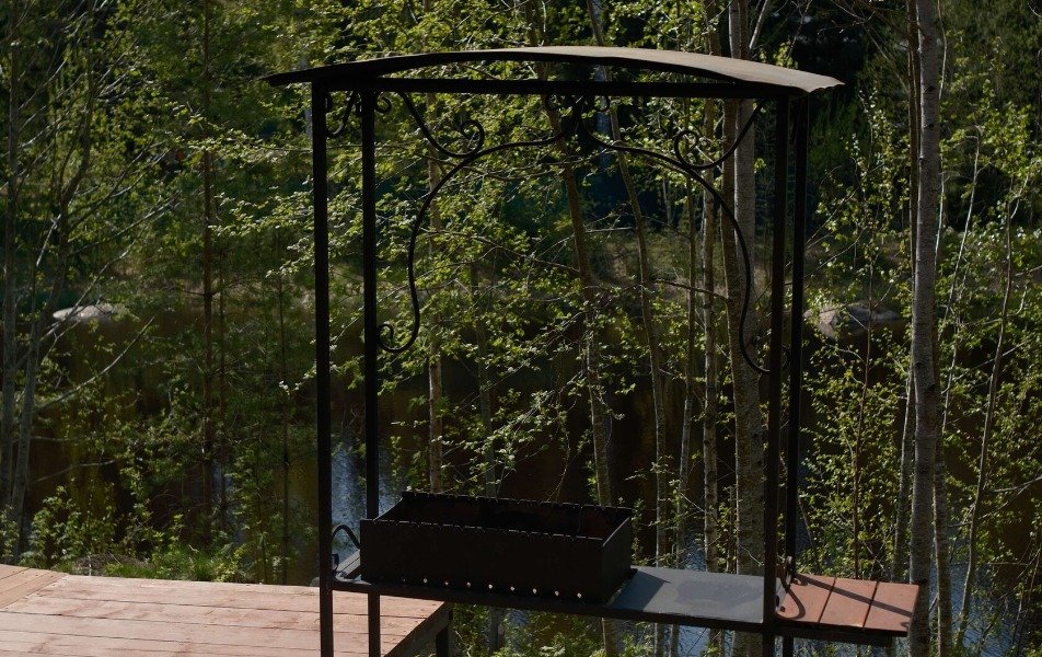 Домик 6-местный 2-комнатный (Комфорт у озера)