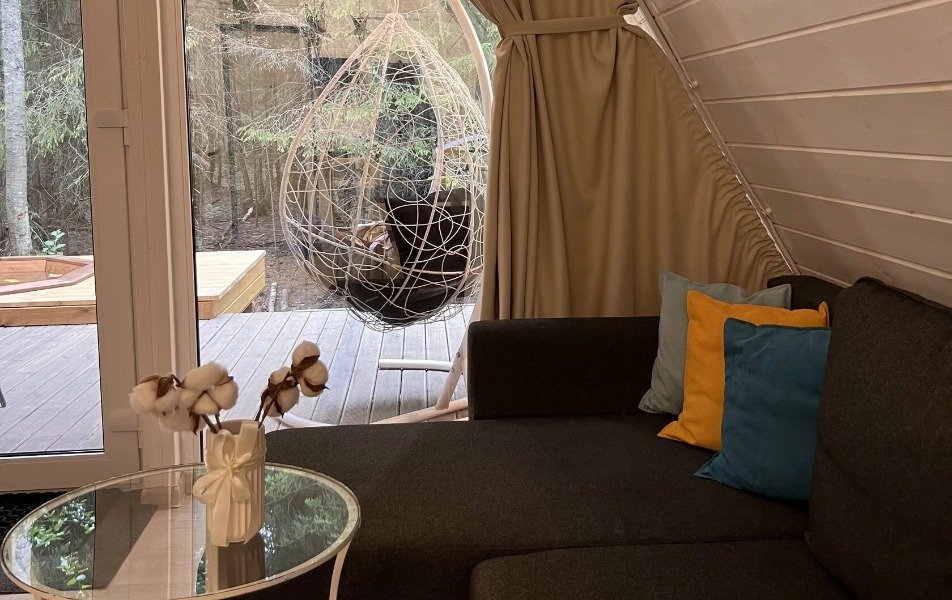 Афрейм 4-местный (с купелью)