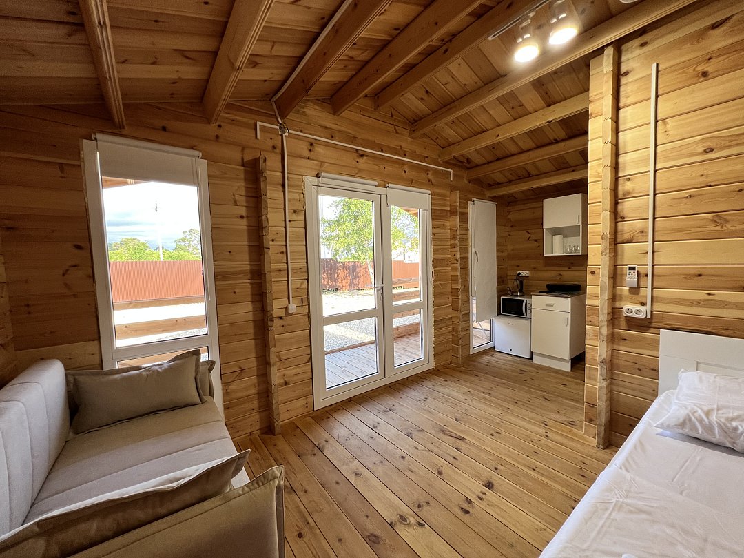 Коттедж 3-местный 1-комнатный | Seaside, Гудаутский район