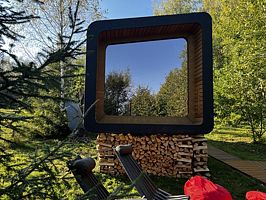 Дом Немо для 2-х гостей с купелью Фурако в лесу, Гостевой дом Rodioncevo Eco Village, поселок Истра