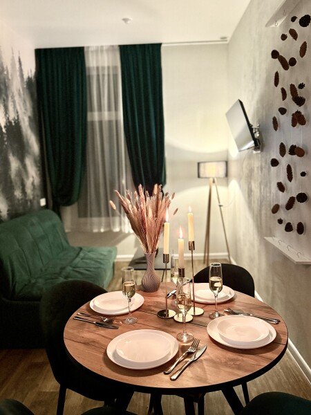 Апартаменты 2-местный 1-комнатный (Туманный лес)