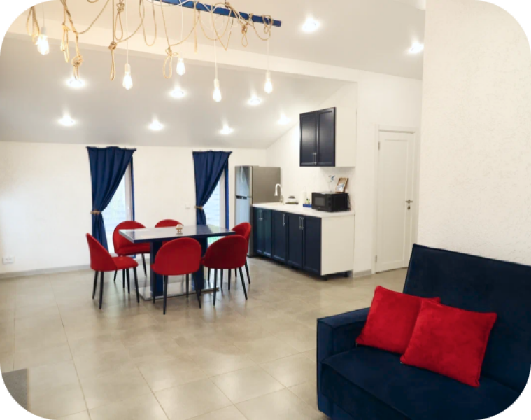 Коттедж 2-местный 2-комнатный (Морской)