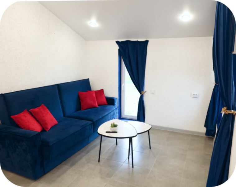 Коттедж 2-местный 2-комнатный (Морской)