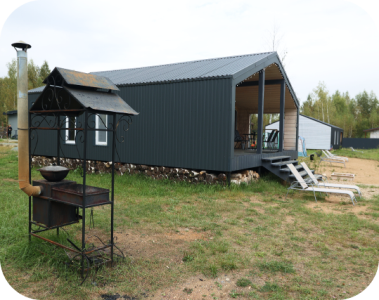 Коттедж 2-местный 2-комнатный (Морской)