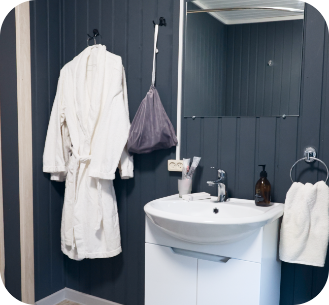 Коттедж 2-местный 2-комнатный (Мятный Лофт)