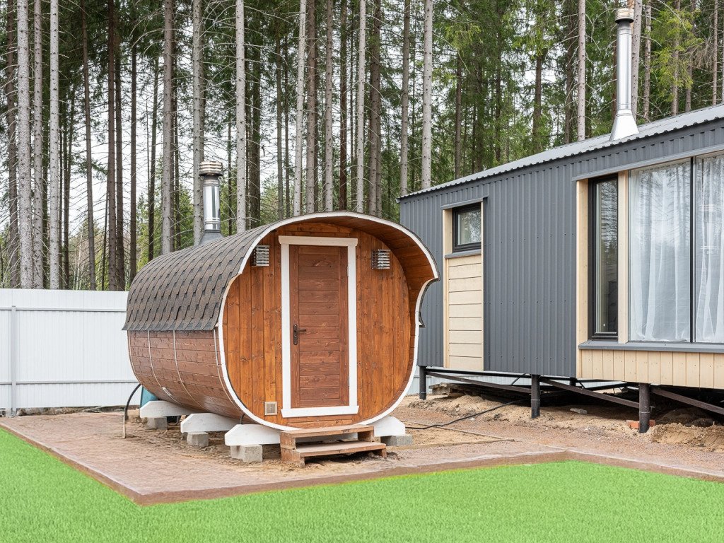 Частный дом с баней и чаном, Ленинградская область: фото 3