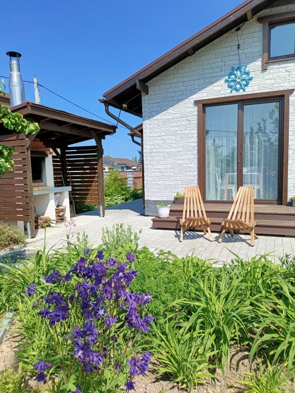 Частный дом с видом на сад в д. Санино, Ломоносовский район, Ленинградская область