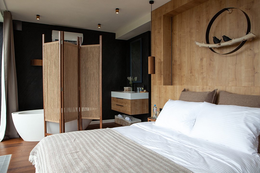 Делюкс 2-местный 1-комнатный (с ванной)