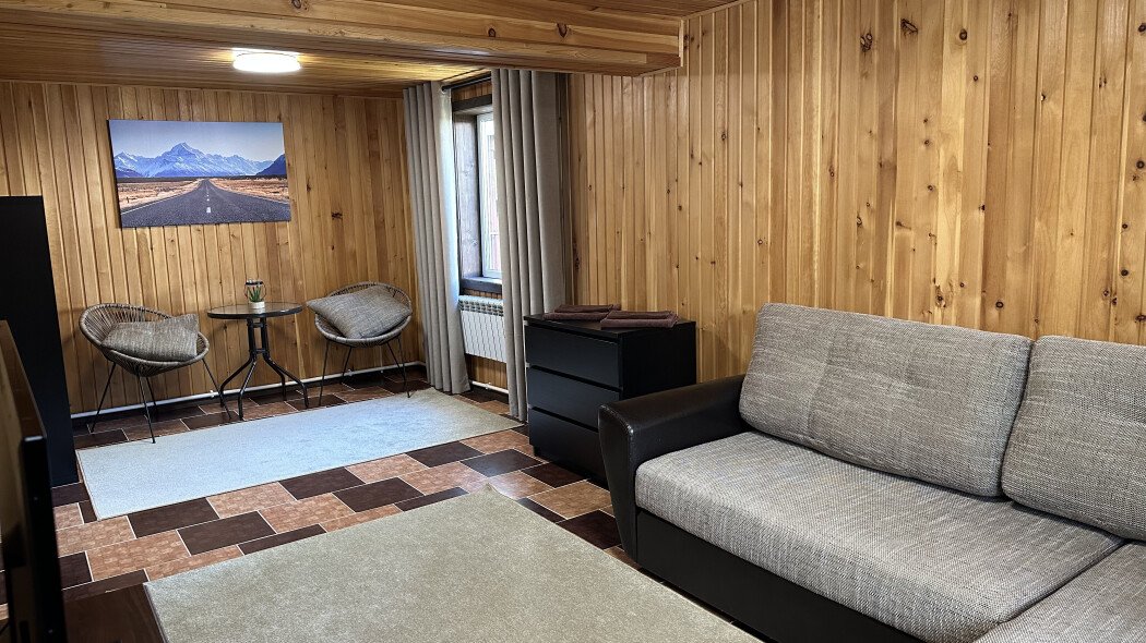 Коттедж 6-местный 2-комнатный (К6-3)