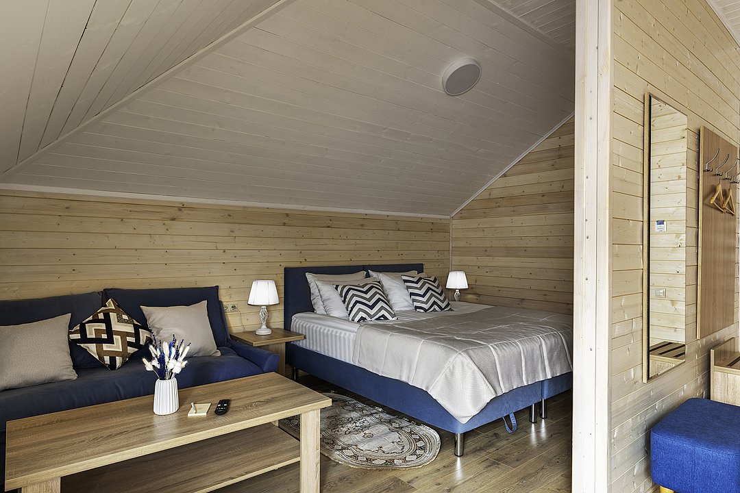 Семейный 2-местный 1-комнатный Каретный сарай