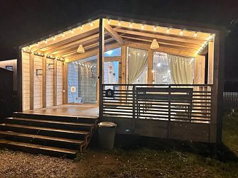 Частный дом на 6 гостей с камином, мангальной зоной рядом с Тууатри парком