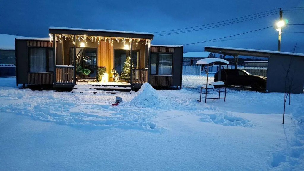 Дом на Oзерe Cухoдoльcкое, Ленинградская область: фото 3