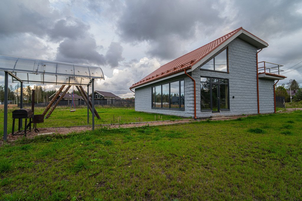 Коттедж с дровяной баней на Медном озере, Всеволожский район, Ленинградская область