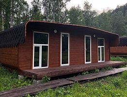 Домик 4-местный "Епанчинский", Кемпинг Таежник, Маслянинский