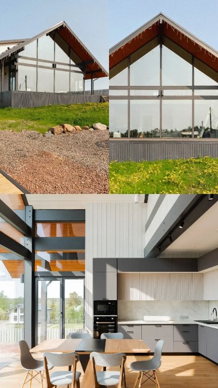 Частный дом Новый Уютный на Берегу Мичуринского Озера (Фахверк), Ленинградская область: фото 3