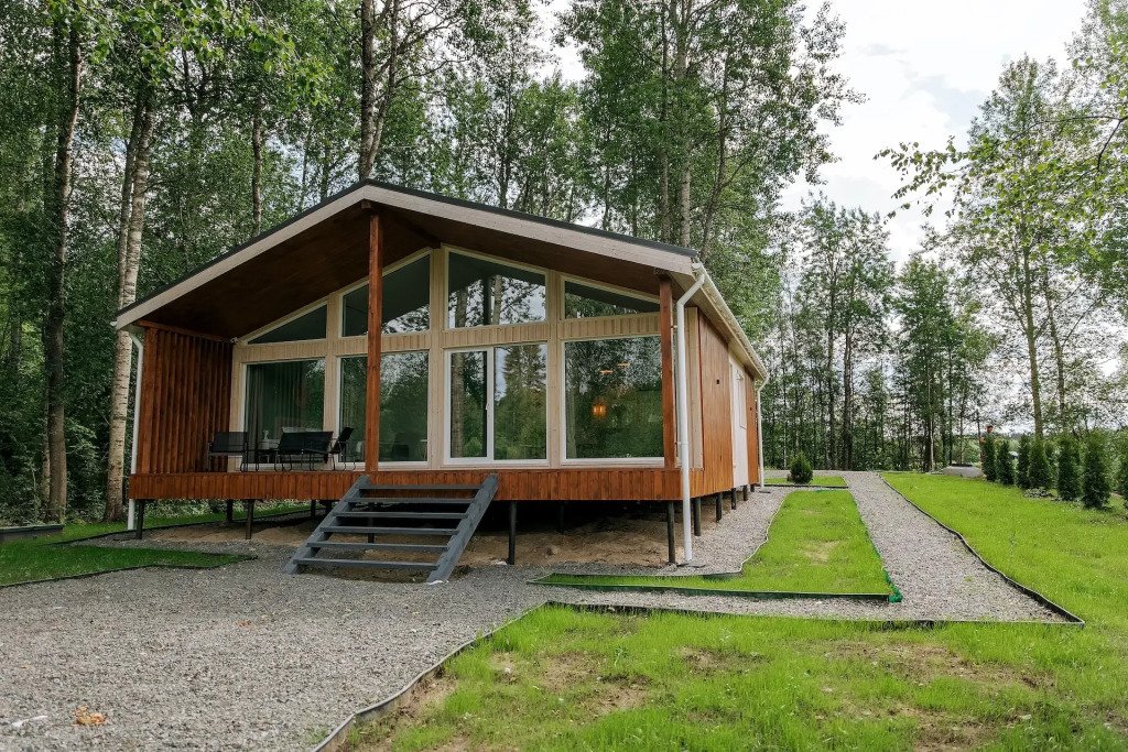 Коттедж 105м2 в тихом лесу, Ларионово, Ленинградская область