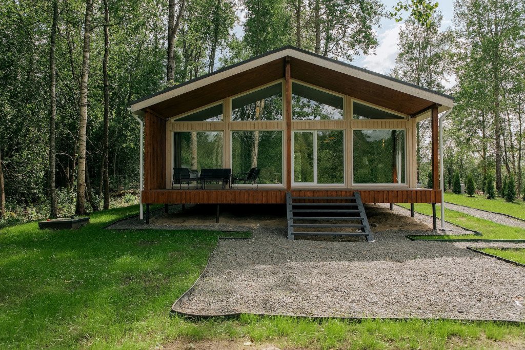 Коттедж 105м2 в тихом лесу, Ленинградская область: фото 3