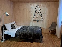 Двухместный коттедж Standard двуспальная кровать, Дом в Карелии, деревня Рауталахти