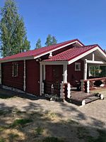 Двухместный коттедж двухъярусная кровать, Коттедж Медвежья лапа, Суоярвский район