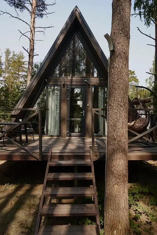 Шале A-Frame, Республика Карелия: фото 2