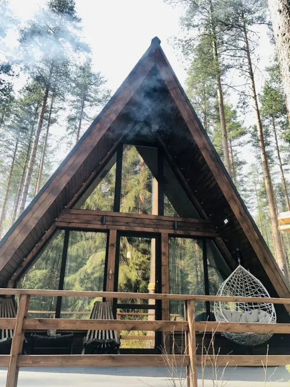Частный дом Уютный дoм A-frame, Республика Карелия, Пряжа 